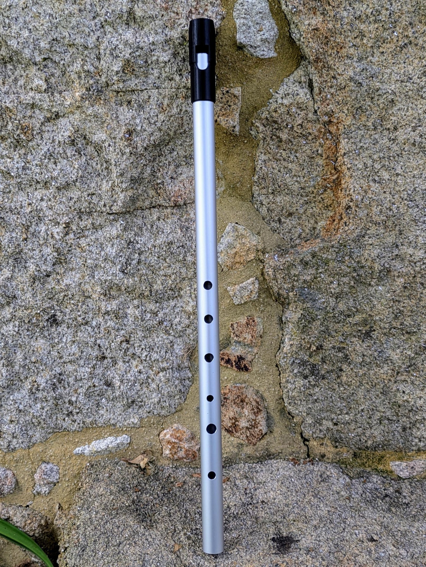 Low F Tunable Whistle in Aluminium | Irish Whistle for Folk Music | Simple 6 hole Handmade Tin Whistle | Deep Sweet sound | Rui Gomes