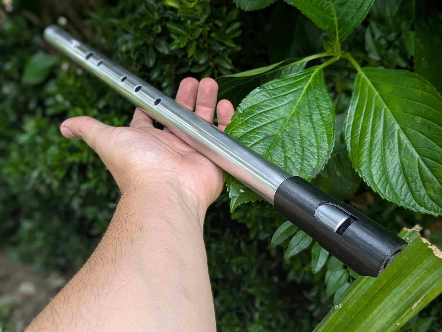 Low Eb Whistle in Aluminum | Tunable Whistle | Sweet Tone Whistle for Irish Traditional Music | Gift for Musician | Handamde | Rui Gomes