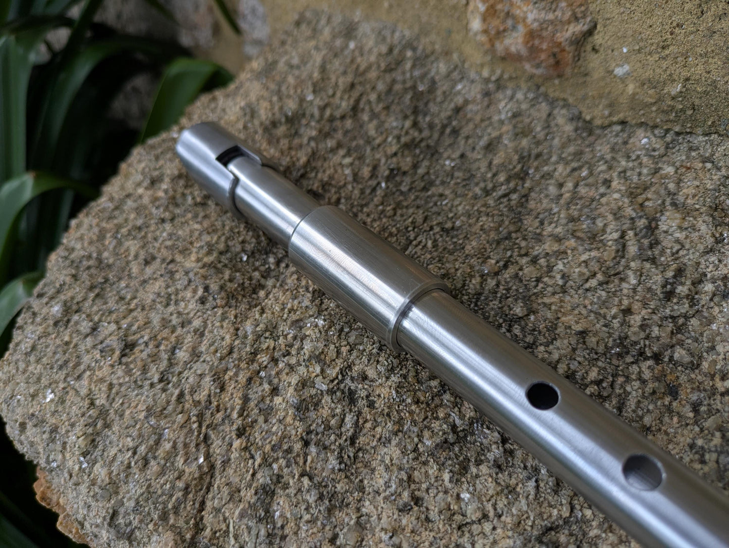 D Whistle in Aluminium | New model | Tin Whistle |  Penny whistle in D with a major scale |  Irish Music | 6 holes | Rui Gomes