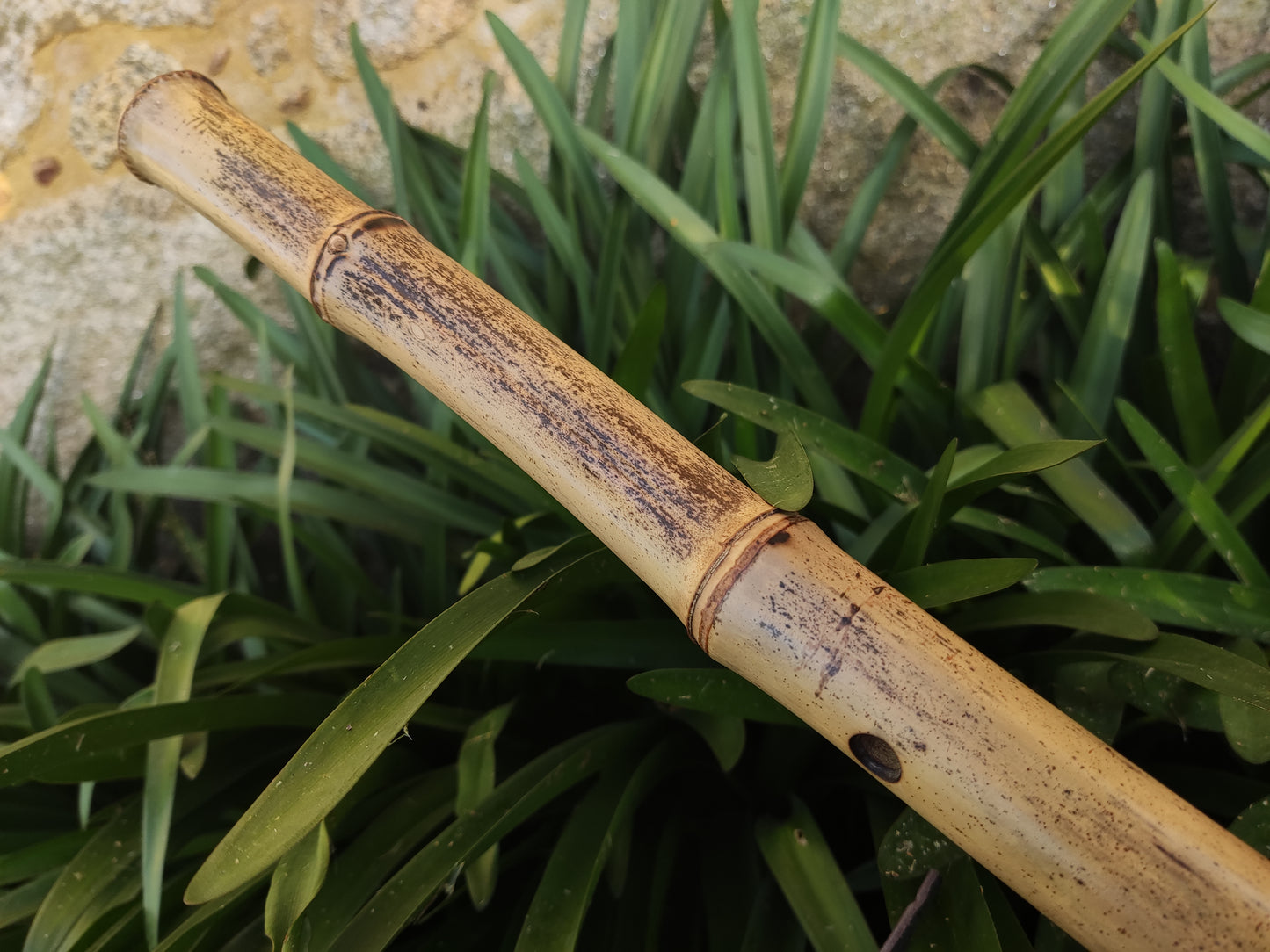 The Crooked flute! Native American Style bamboo flute. Unique handmade wooden Native flute | Rui Gomes