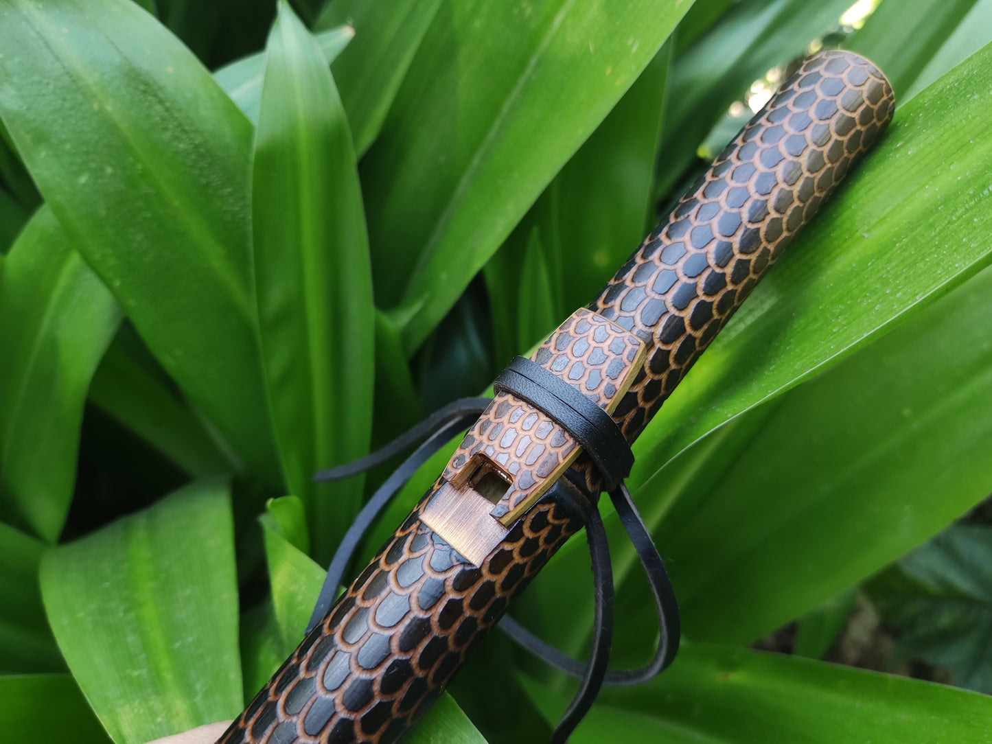 Dragon Skin NA Bamboo Flute in High C | Rui Gomes