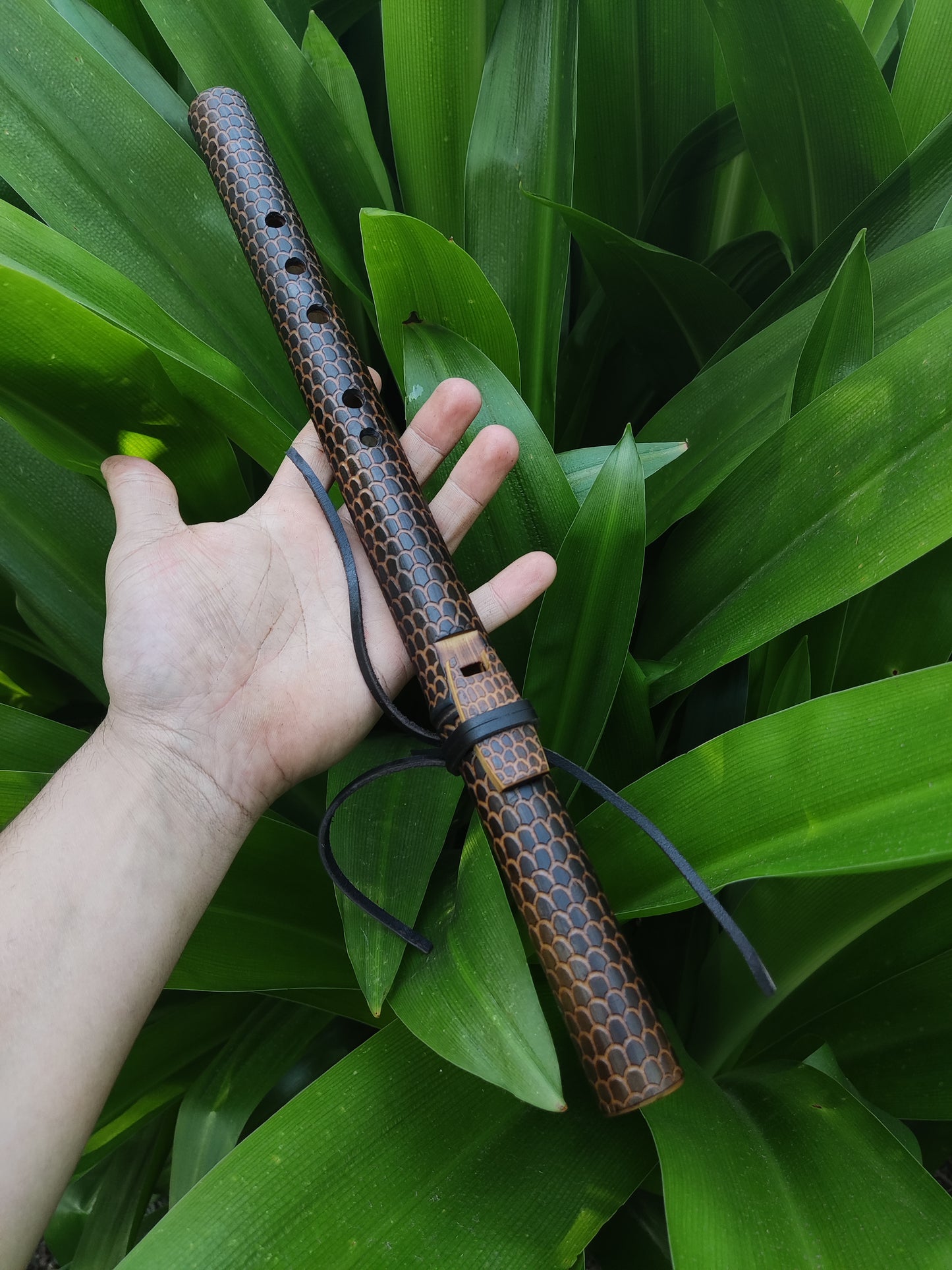 Dragon Skin NA Bamboo Flute in High C | Rui Gomes