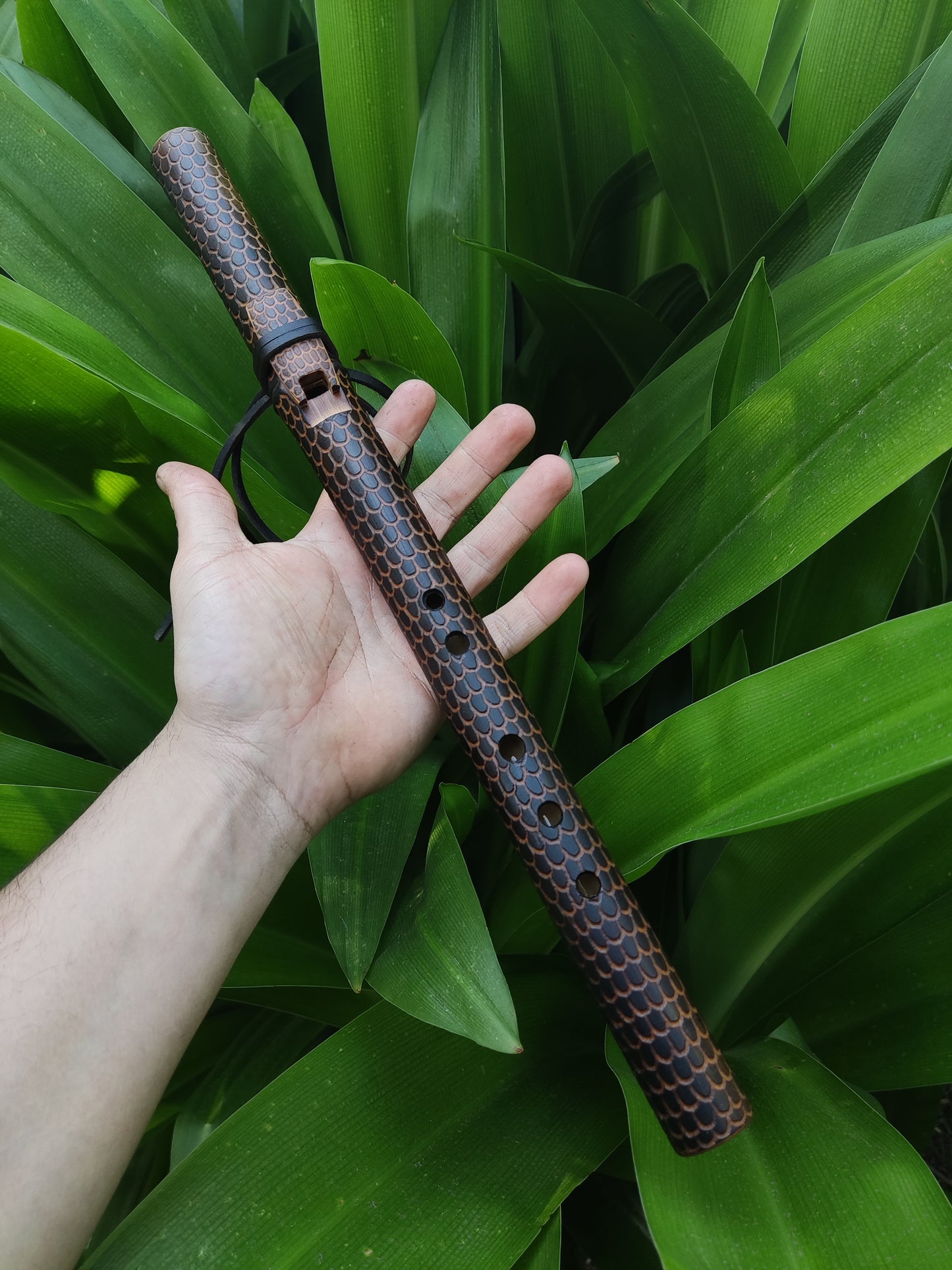 Dragon Skin NA Bamboo Flute in High C | Rui Gomes