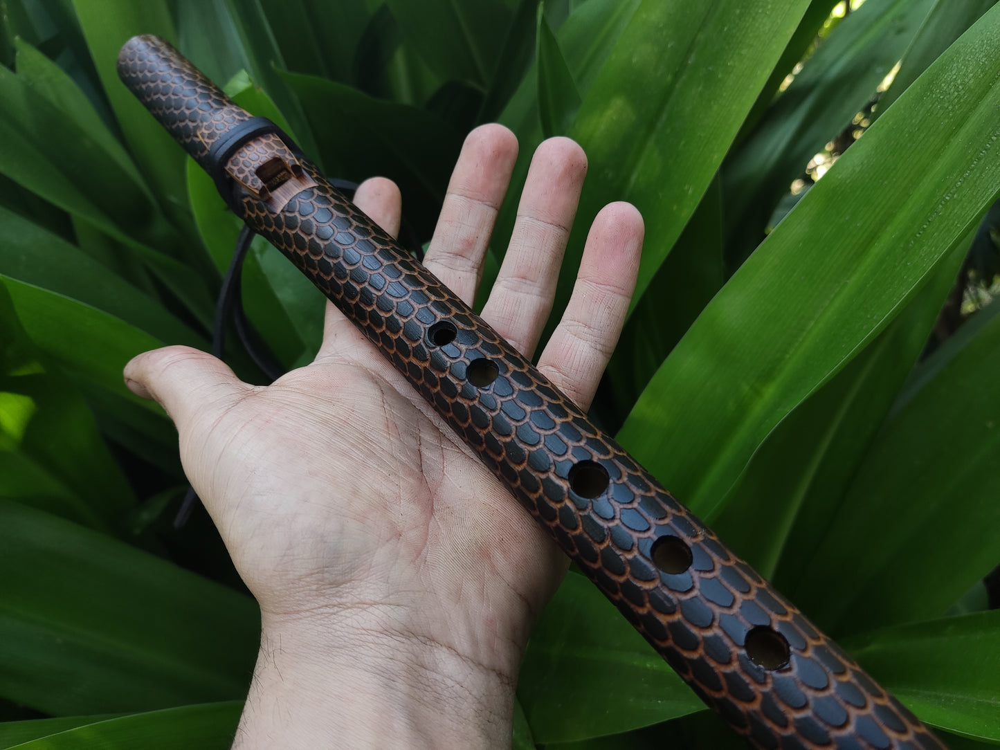 Dragon Skin NA Bamboo Flute in High C | Rui Gomes