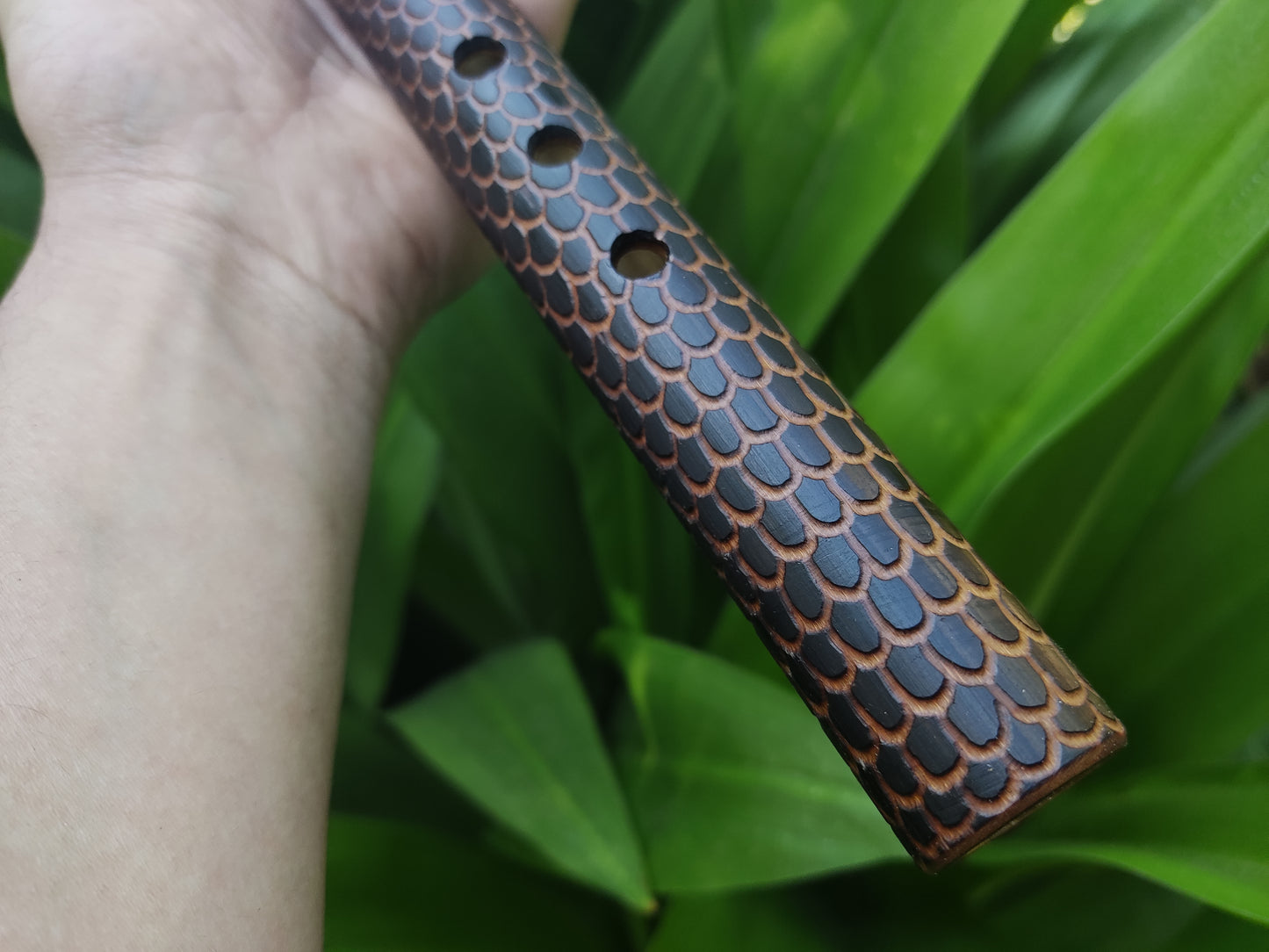 Dragon Skin NA Bamboo Flute in High C | Rui Gomes