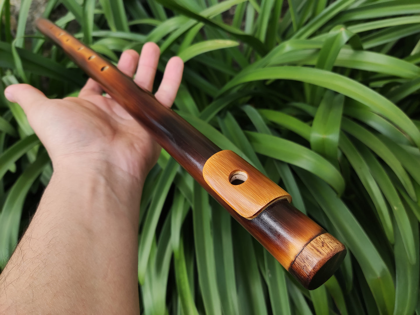 Bamboo Flute in the key of E Major concert tuned to A440 | Sopro Flutes