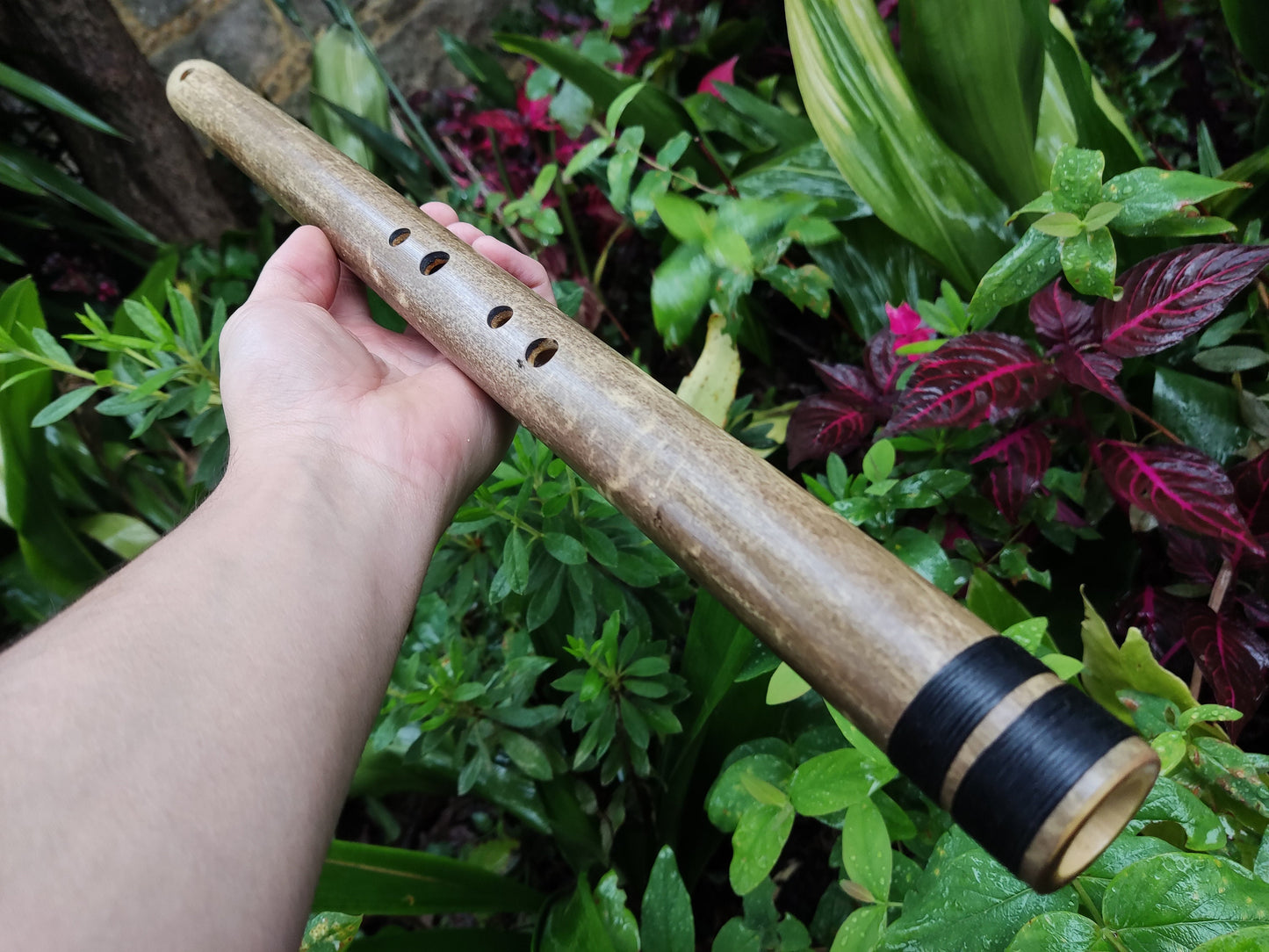 Egyptian Flute in Eb. Handmade bamboo flute with an exotic scale | Sopro Flutes