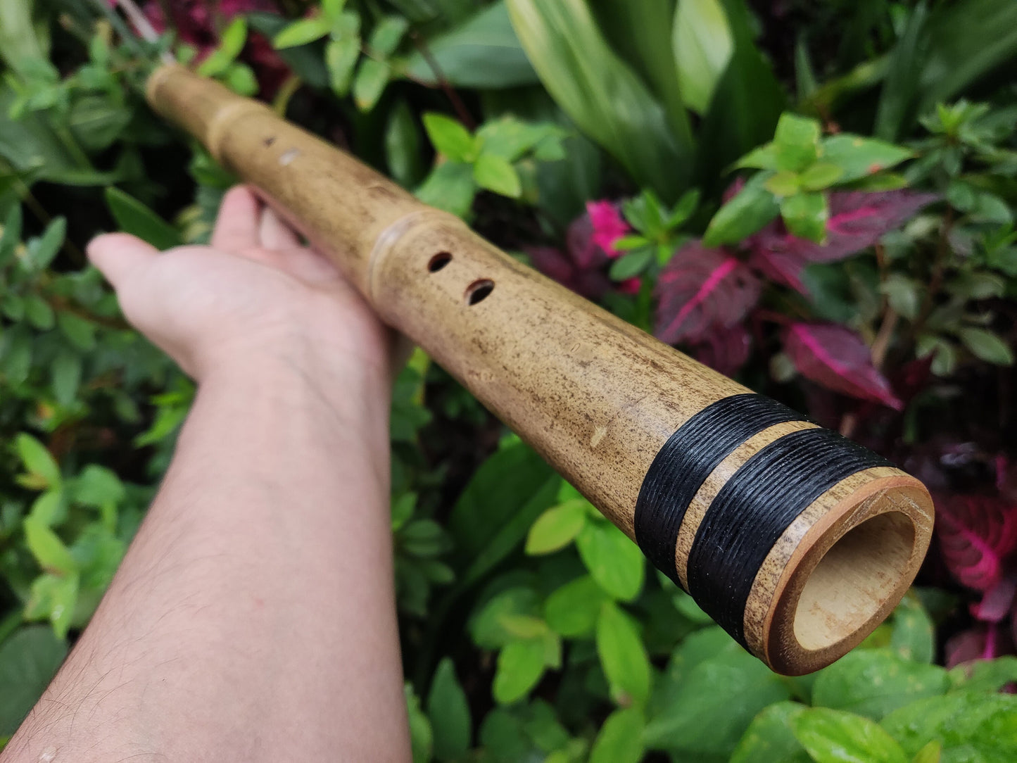 Exotic Meditative Akebono Bamboo Flute in the key of C4 | Sopro Flutes