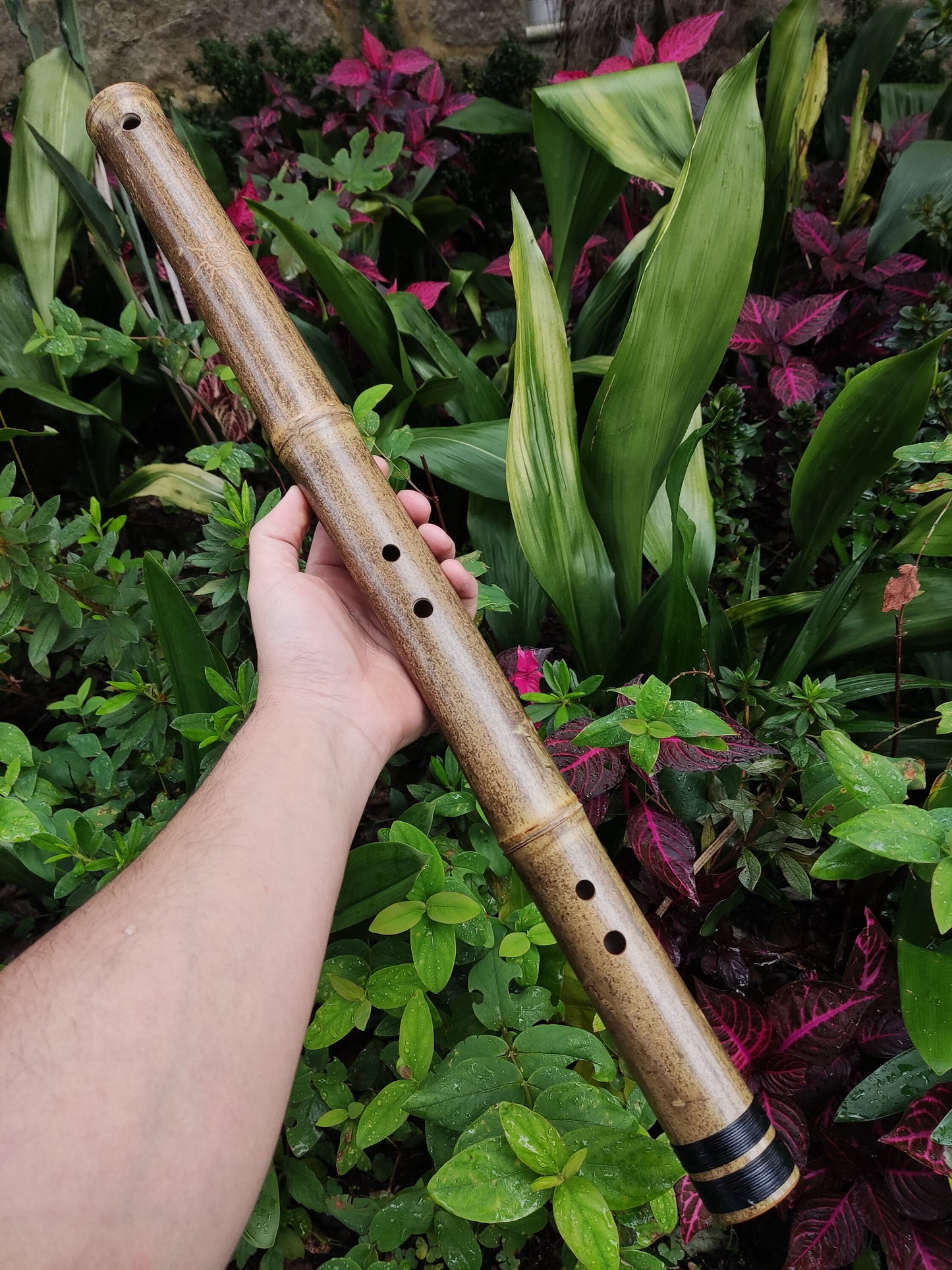 Exotic Meditative Akebono Bamboo Flute in the key of C4 | Sopro Flutes