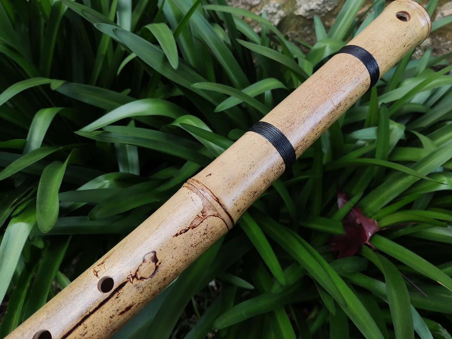 Akebono Bamboo Flute in the key of B. Deep Meditation | Sopro Flutes