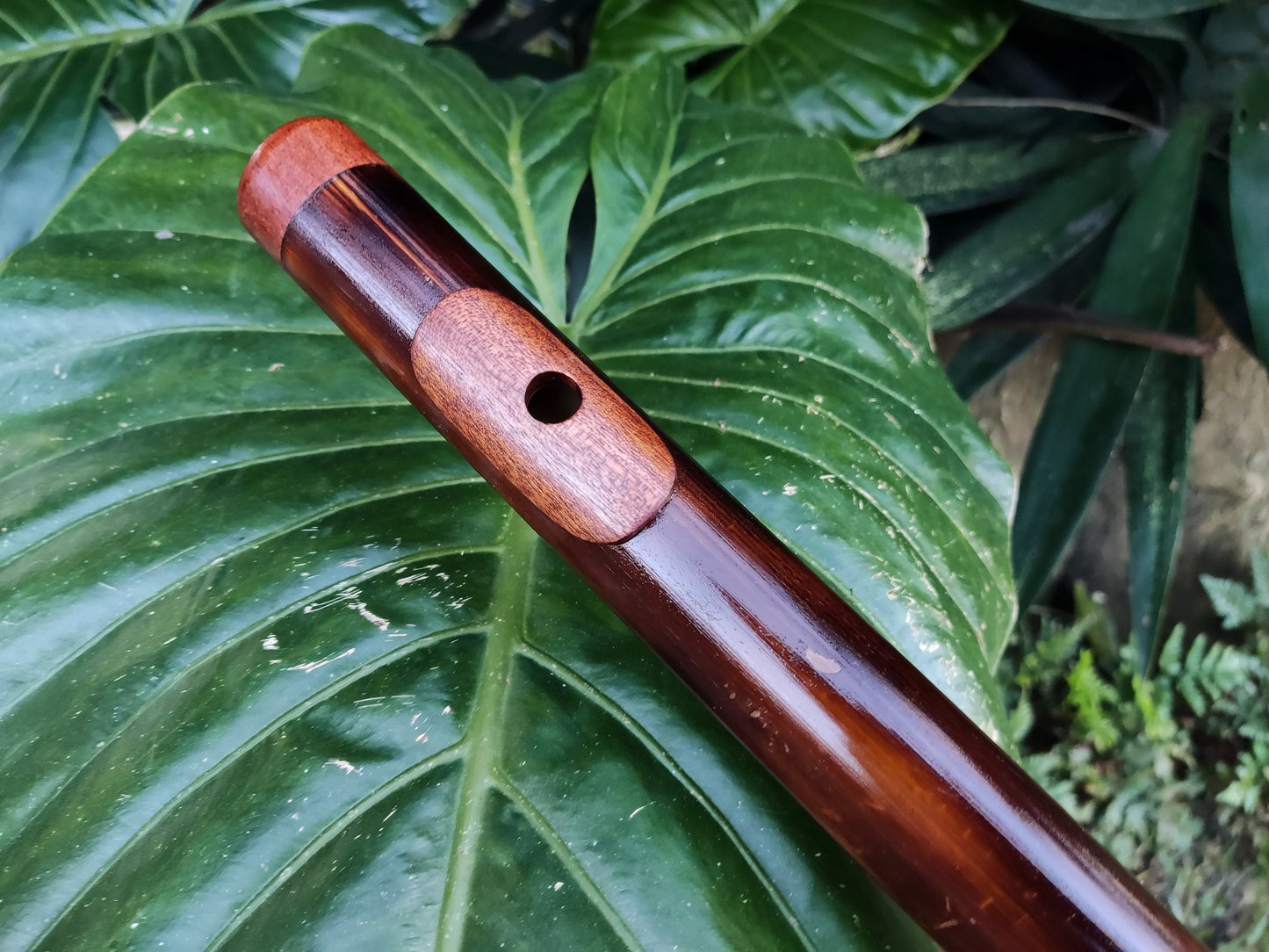 Bamboo flute in low C tuned in a Minor Pentatonic scale | Sopro Flutes